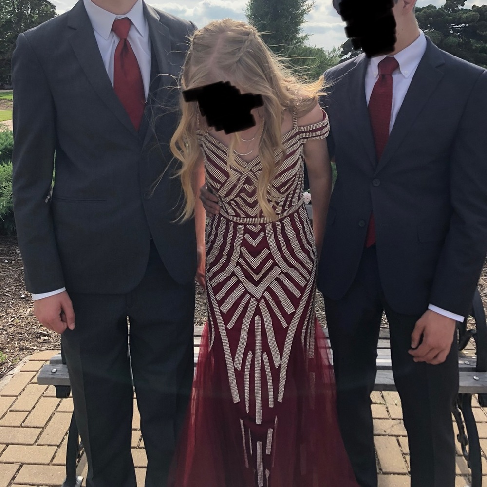 Red Mermaid Dress